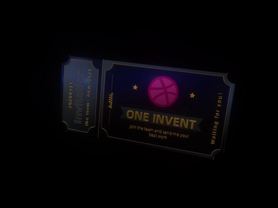 One Dribbble invent 3d animation c4d dribbble invention jiyu octane