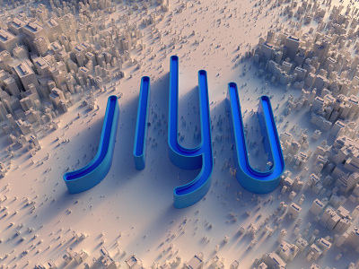 JIYU brand 3D visual Design