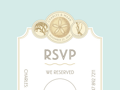 RSVP Card weddings