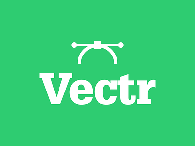 Vectr SVG Logo ligature svg vector webfont