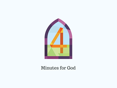 4 Minutes for God Logo logo