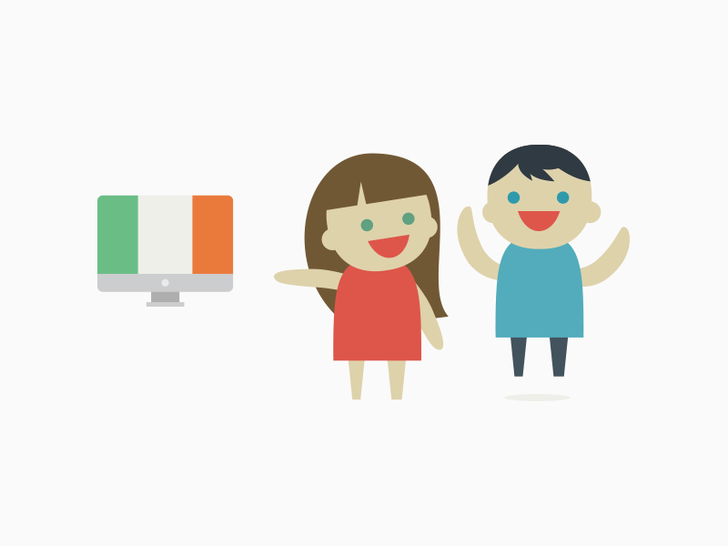 Content for all the world translation illustration