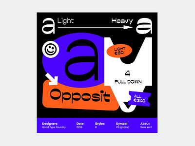 Opposit app art branding design illustration illustrator logo type typography vector