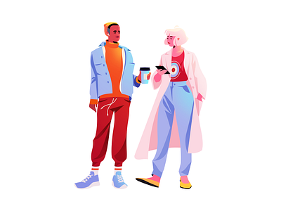 Urban Characters 2 by Shakuro Graphics on Dribbble