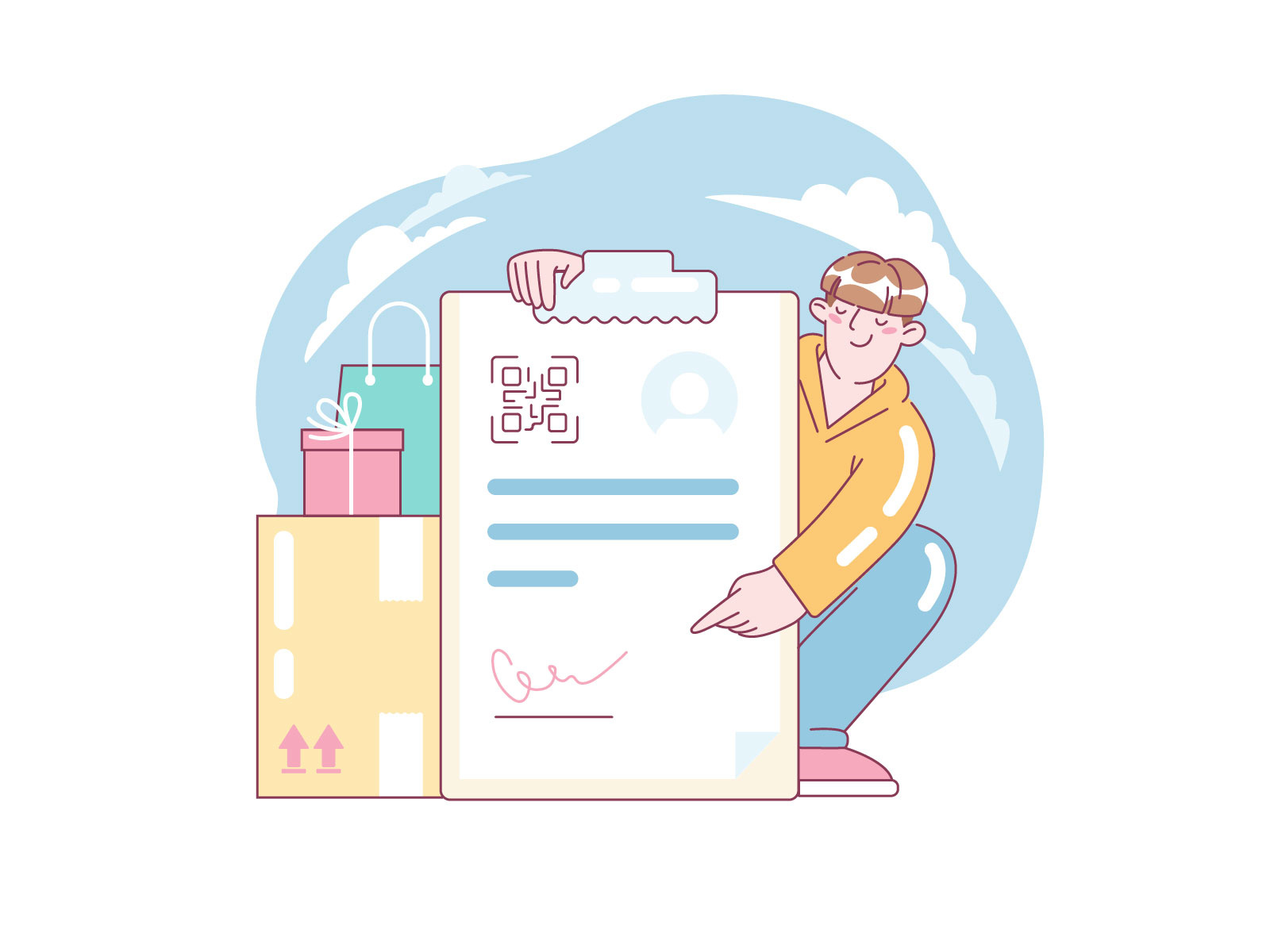 Delivery From The Bill of Lading To Confirming The Receipt by Shakuro