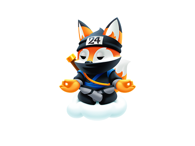 Fox Mascot Character