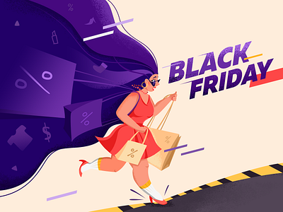 Black Friday Illustration