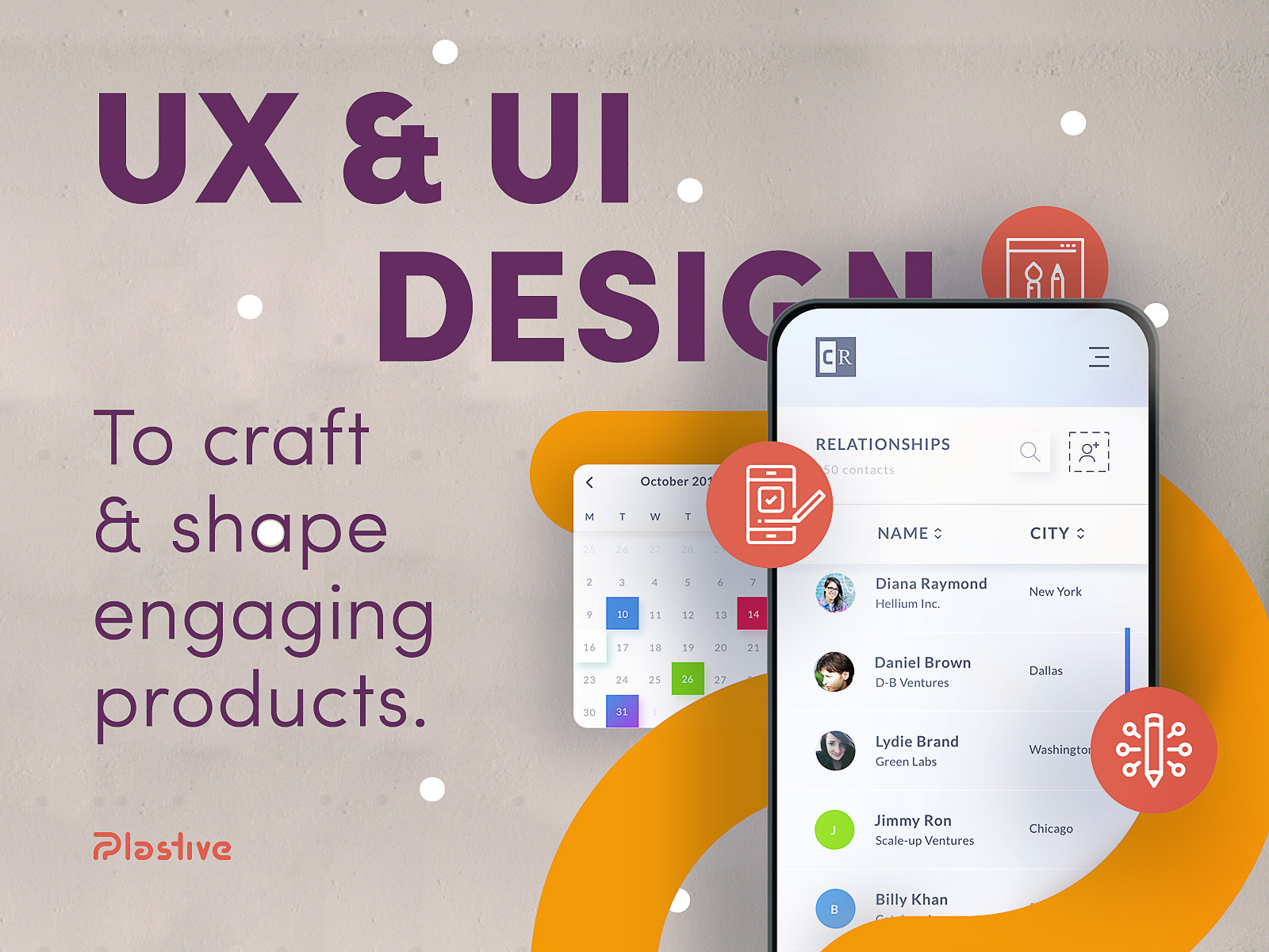 UX & UI Design by Plastive on Dribbble