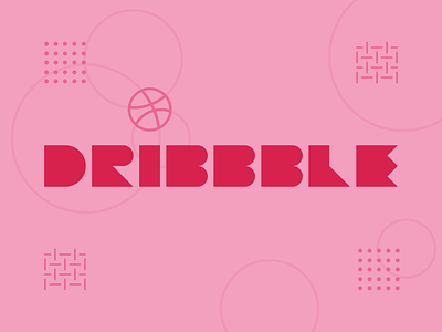 Dribbble Weekly Warm up 5 challenge design dribbble dribbbleweeklywarmup geometry minimalist plastive prompt studio typography warm up weekly
