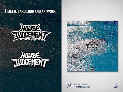 METAL BAND LOGO album band illustration logo photography water