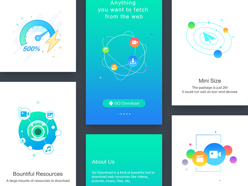 App Start page by Summer Ching on Dribbble