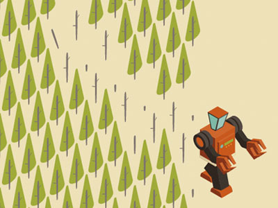 Combine robot 2011 combine illustration website