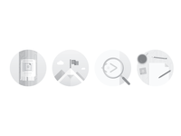 Subtle blank slate graphics