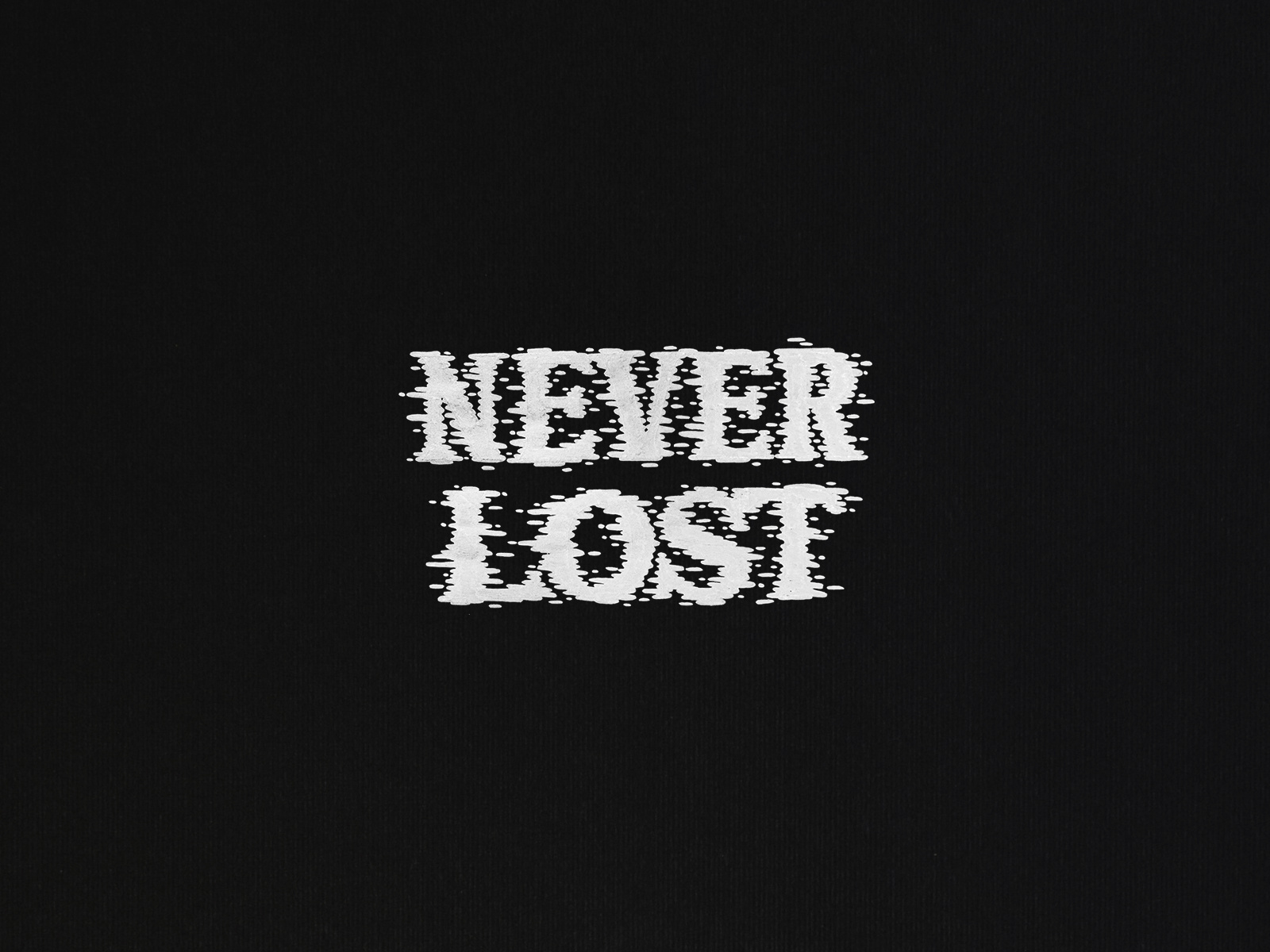 Never Lost Lettering by Nico Ng on Dribbble