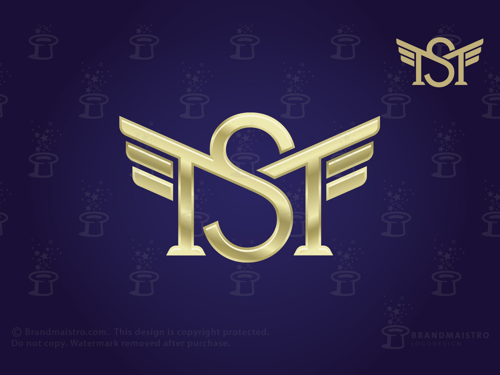 Monogram Letter Ms Sm Logo For Sale By Brandmaistro On Dribbble