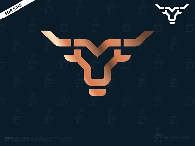 Strong Tech Bull Logo (logo sold to client)