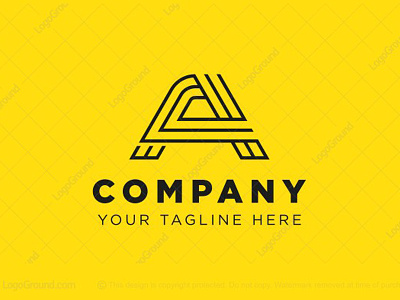 Techy Letter A Logo