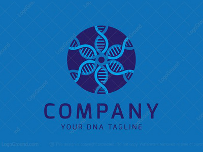 Connected DNA Logo