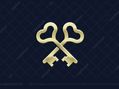 Golden Heart Keys (For sale)