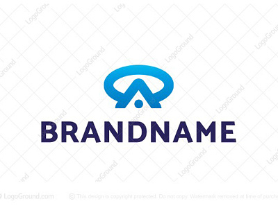 Monogram Letter OA / AO Logo branding character circle cool design digital dot fresh letters a and o logo logo for sale modern monogram oval round space triangle typography vector