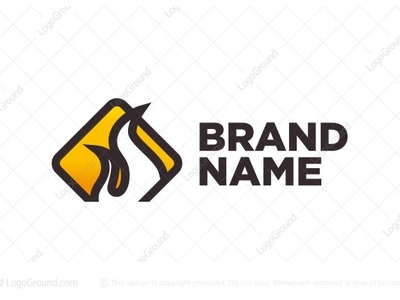 Flammable Warning Sign Logo (for sale) brigade burning chemical fuel danger dangerous explosive factory fire flame flames flammable hot ignite industrial label prevention safety square traffic warning sign