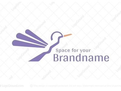 Flying Stork Logo (for sale)