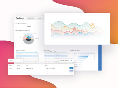 UI Design charts design digital stats ui ux web design