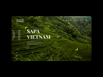 Amazing Vietnam animation transition travel ui uidesign vietnam