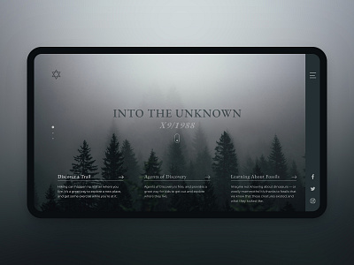 UI Challenge - Day 5 - Into The Unknown