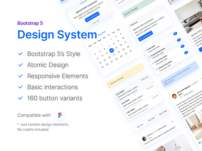 Bootstrap 5 Design System bootstrap design system interface khoianh ui