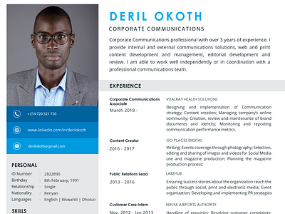 Deril Okoth CV