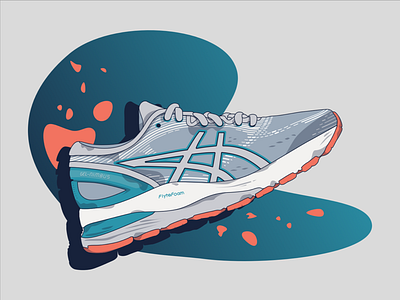 Asics Illustration