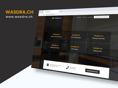 WASDRA Web design css custom design figma html programming swiss web