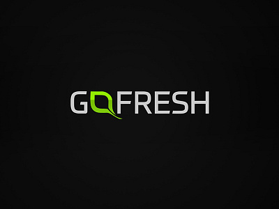 GoFresh Logo design fresh logo