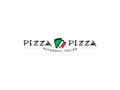 Pizza Pizza Italy Logo design food italy logo pizza restaurant