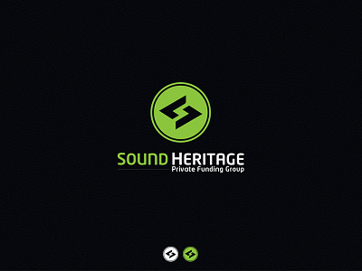 Sound Heritage design logo sound heritage