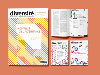 Diversité editorial design pattern