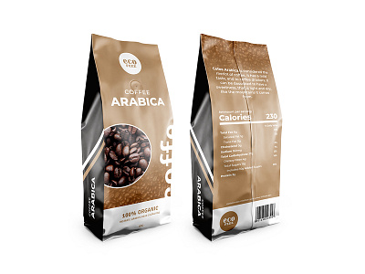 Coffee Packaging Design branding coffee concept design mockup