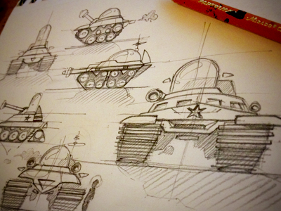Tanks art drawing illustration sketch sketches tanks transportation vehicle