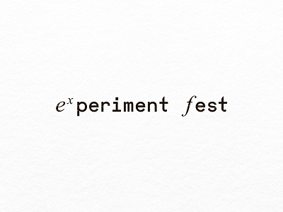 Experiment Fest