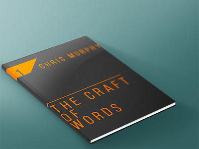 The Craft of Words book book cover book design concept cover design graphic design illustration interaction design ixdbelfast mockup typography