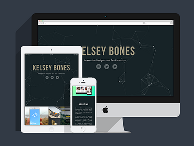 Responsive Portfolio Mockup