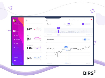 DIRS21 - Admin Dashboard admin panel animation app branding dashboard dashboard ui digital illustration dirs21 illustration ui ux design