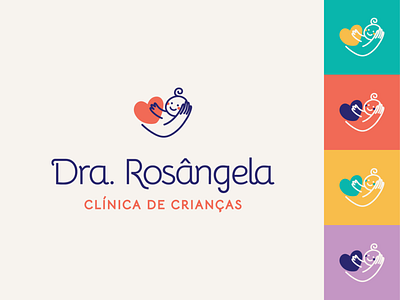Logo Dra Rosângela doctor kids pediatrician pedriatrics