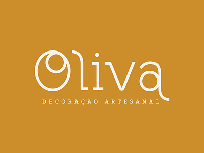 Logotype Oliva Decor decor handmaid logo logotype