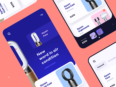 Dyson Shopping App Exploration