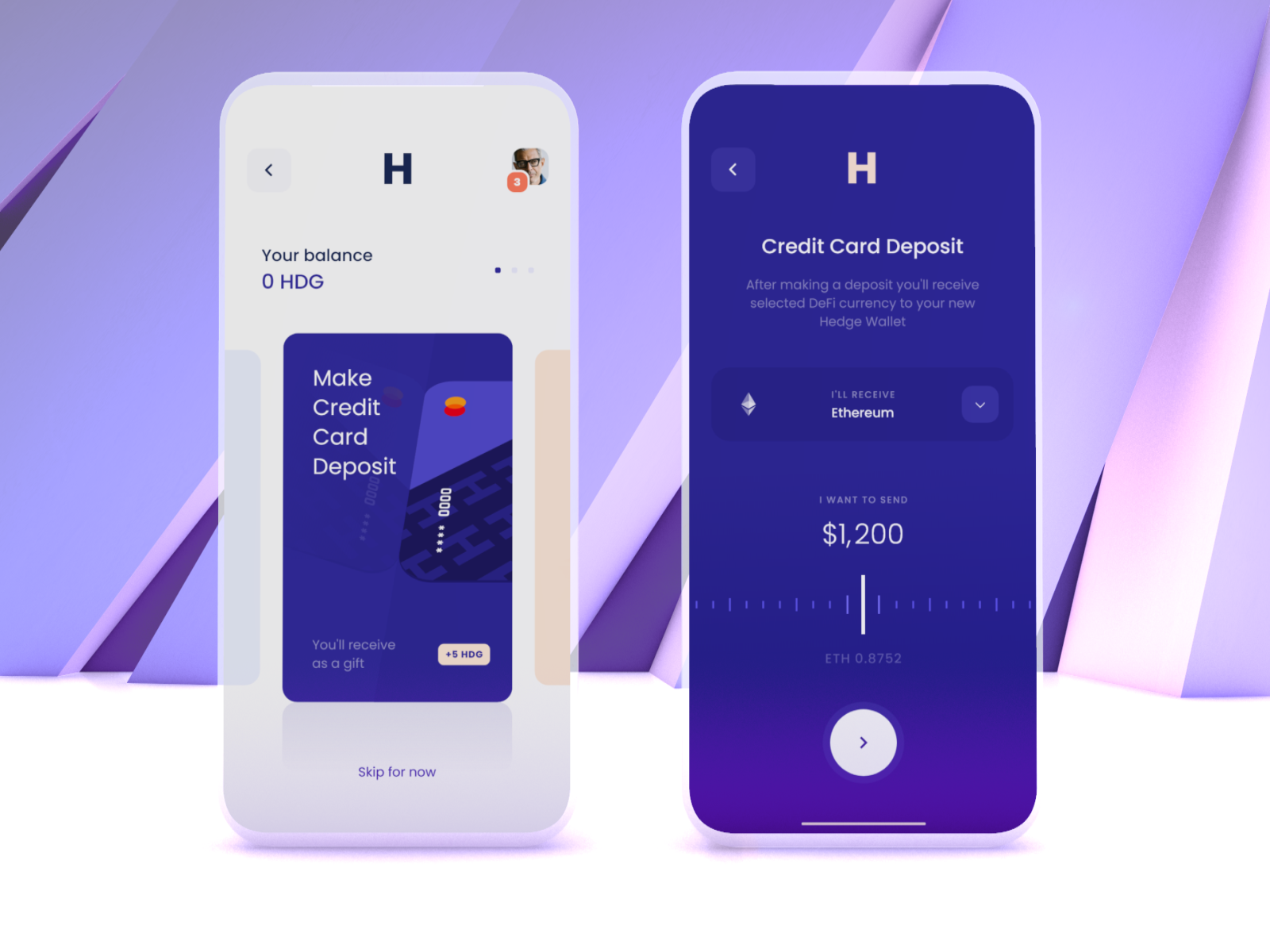 phone app credit card to crypto