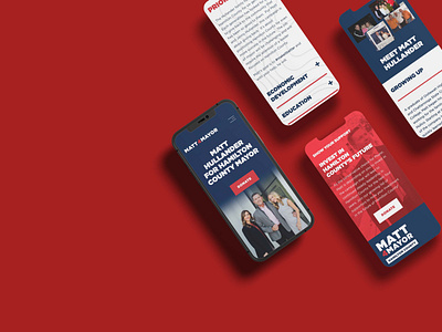 Political Campaign Web Build