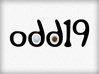 Odd19 Logo design logo typography