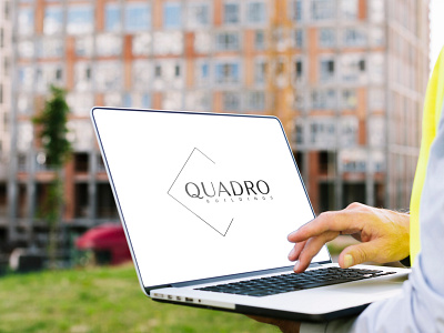 Quadro Buildings brand brand identity branding design designer dweetdesign graphic design logo quadro buildings uk united kingdom